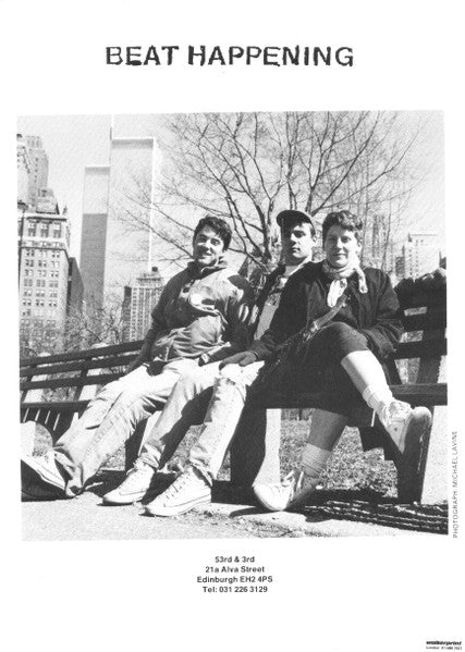 Beat Happening - Crashing Through (12", EP) [UK] 1st (Near Mint (NM or M-))