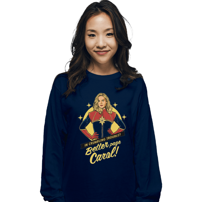 Long Sleeve Shirts, Unisex / Small / Navy
