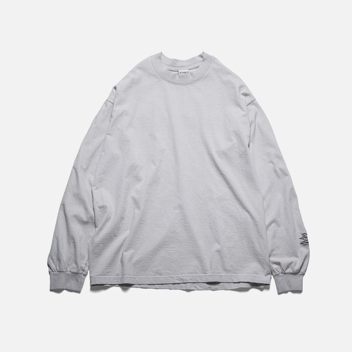 BIG ONE L/S - WASHED GREY