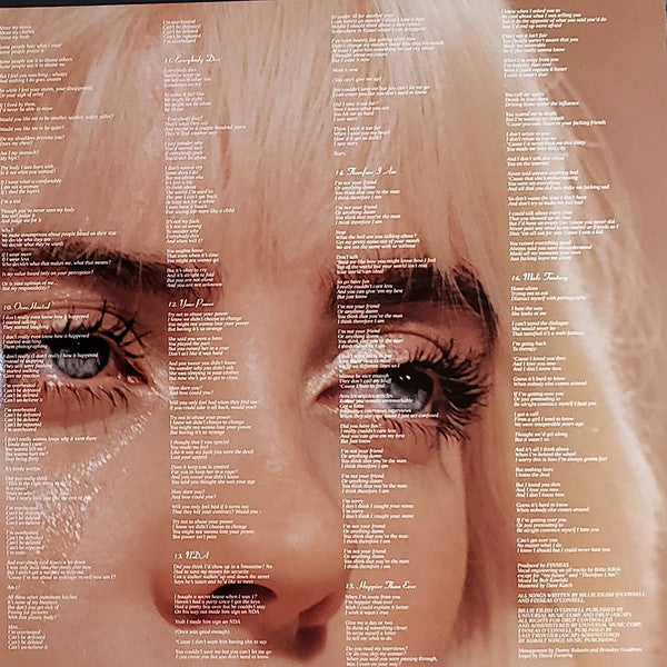 Billie Eilish - Happier Than Ever (LP) [USA & Europe] 1st (Near Mint (NM or M-))