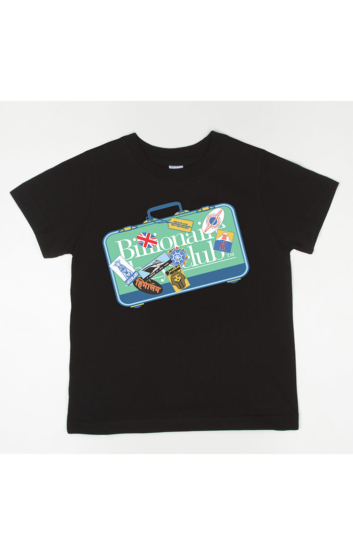 Billionaire Boys Club For Children bb carry on ss tee - black