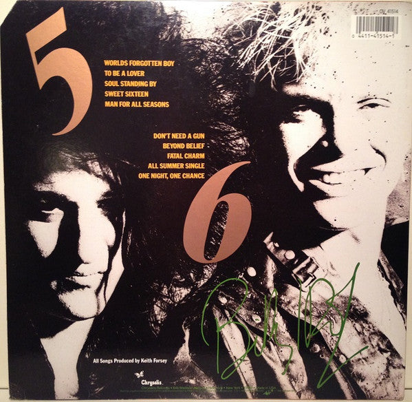Billy Idol - Whiplash Smile (LP) [US] 1st