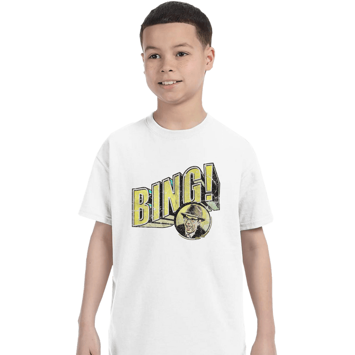 Shirts T-Shirts, Youth / XL / White Bing