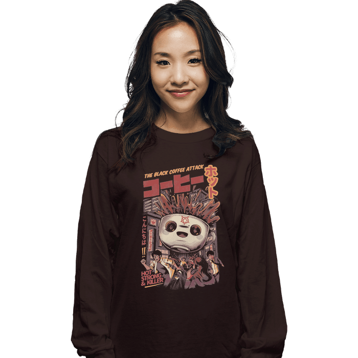 Long Sleeve Shirts, Unisex / Small / Dark Chocolate