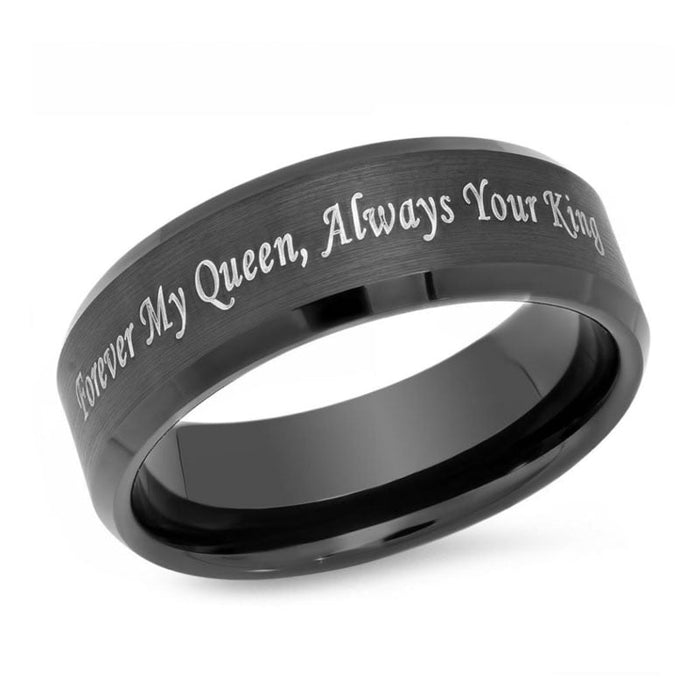 Black Promise Ring