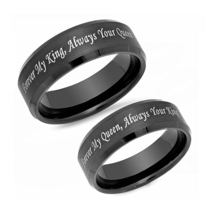 Black Promise Ring