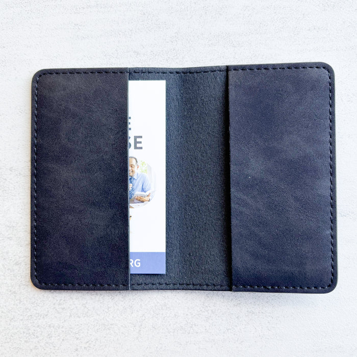 Black Tetragrammaton Contact Card Holder