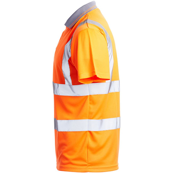 Blackrock Orange Hi Vis Polo Shirt