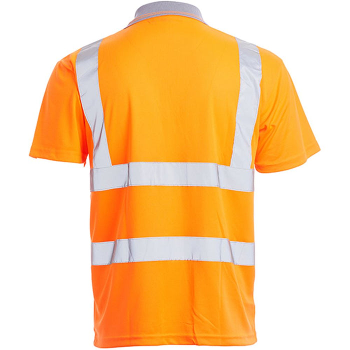 Blackrock Orange Hi Vis Polo Shirt