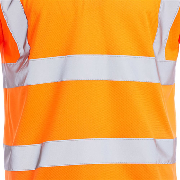 Blackrock Orange Hi Vis Polo Shirt