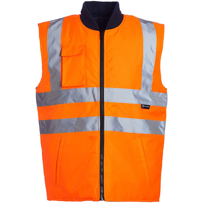Blackrock Orange Hi Vis Reversible Bodywarmer