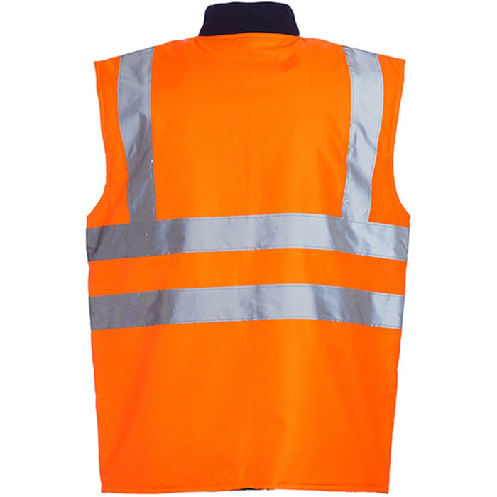 Blackrock Orange Hi Vis Reversible Bodywarmer