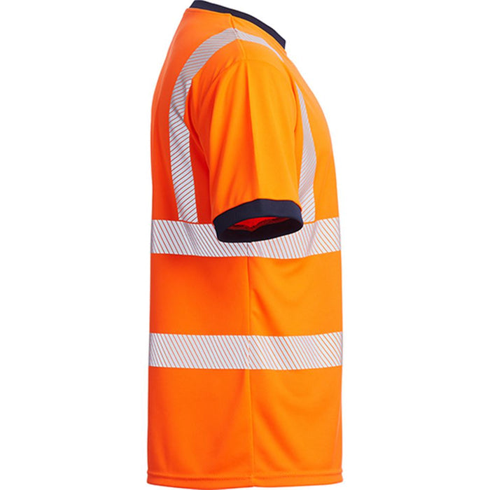 Blackrock Rail Orange GRS Sustainable Eco Hi Vis T-Shirt