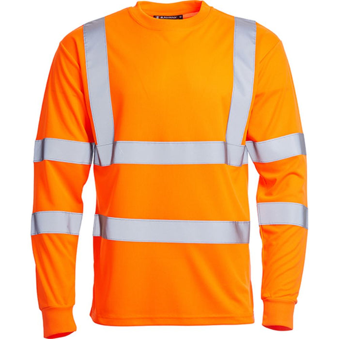 Blackrock Rail Orange Hi Vis Long Sleeve T-Shirt