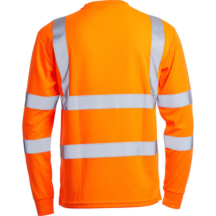 Blackrock Rail Orange Hi Vis Long Sleeve T-Shirt