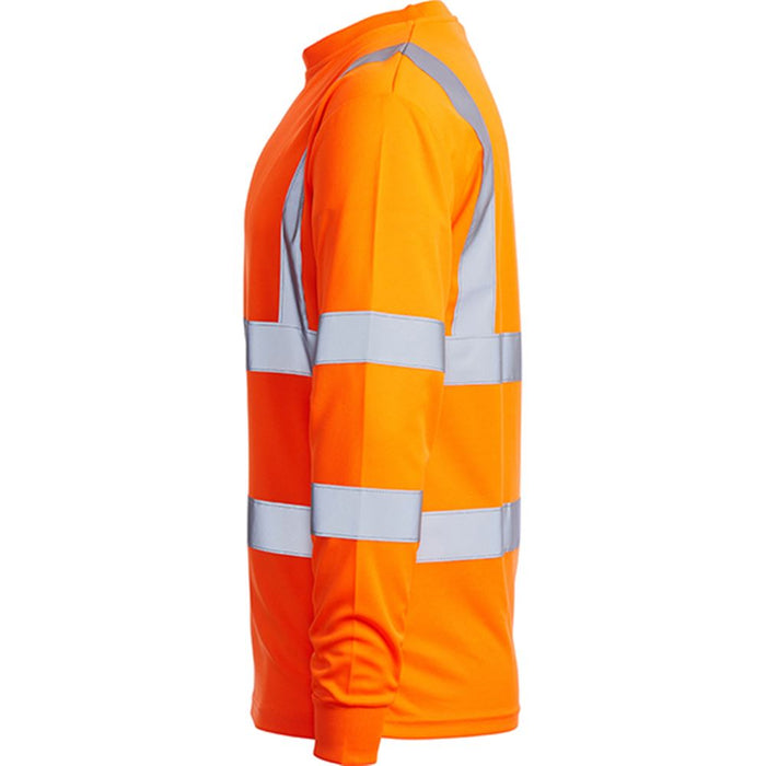 Blackrock Rail Orange Hi Vis Long Sleeve T-Shirt