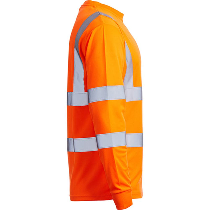 Blackrock Rail Orange Hi Vis Long Sleeve T-Shirt