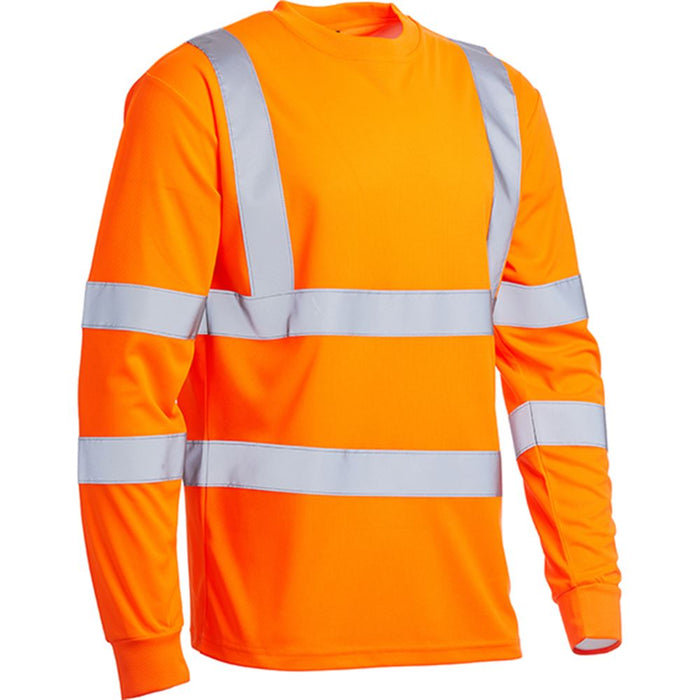 Blackrock Rail Orange Hi Vis Long Sleeve T-Shirt