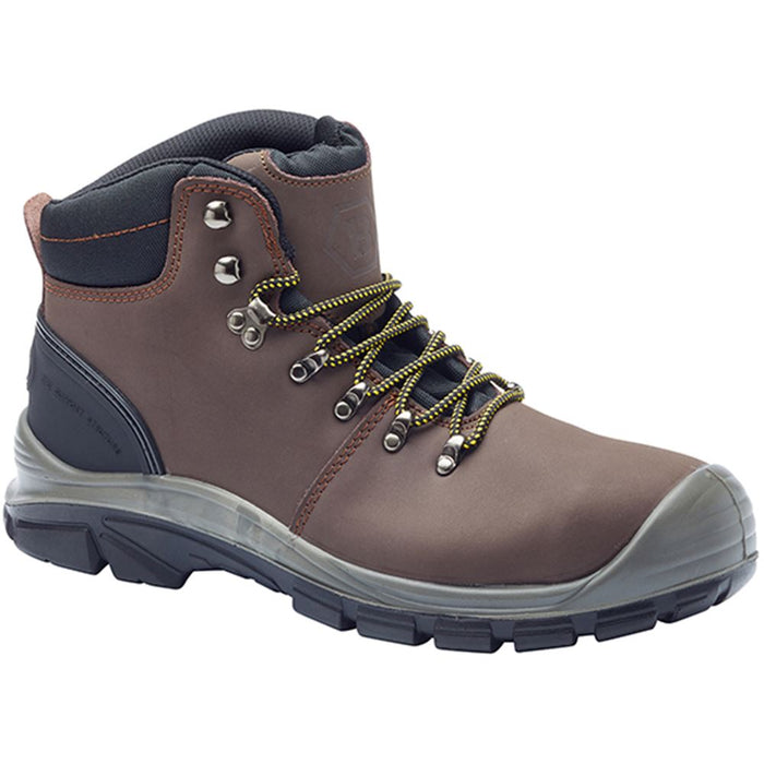 Blackrock SF77 Malvern Brown Water Resistant Safety Hiker Boot S3 SRC
