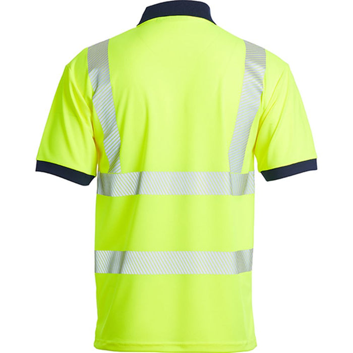 Blackrock Yellow GRS Sustainable Eco Hi Vis Polo Shirt