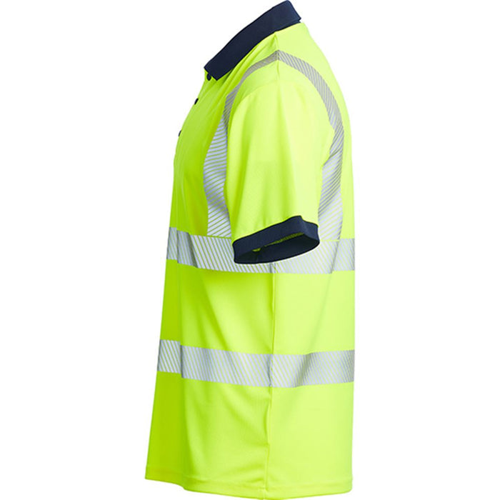 Blackrock Yellow GRS Sustainable Eco Hi Vis Polo Shirt