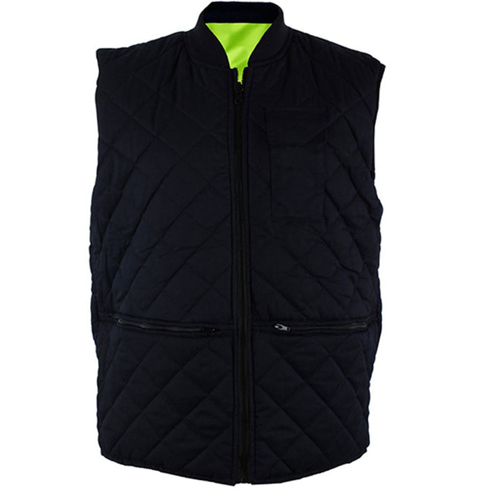 Blackrock Yellow Hi Vis Reversible Bodywarmer