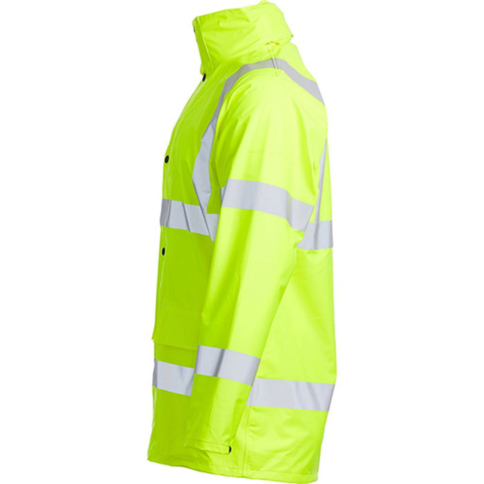 Blackrock Yellow Lightweight PU Waterproof Hi Vis Jacket