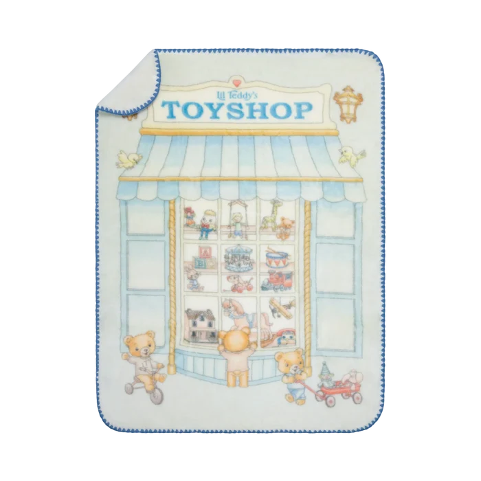 blanket toyshop fur  - blueberry biscuit