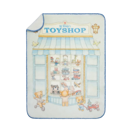 blanket toyshop fur  - blueberry biscuit