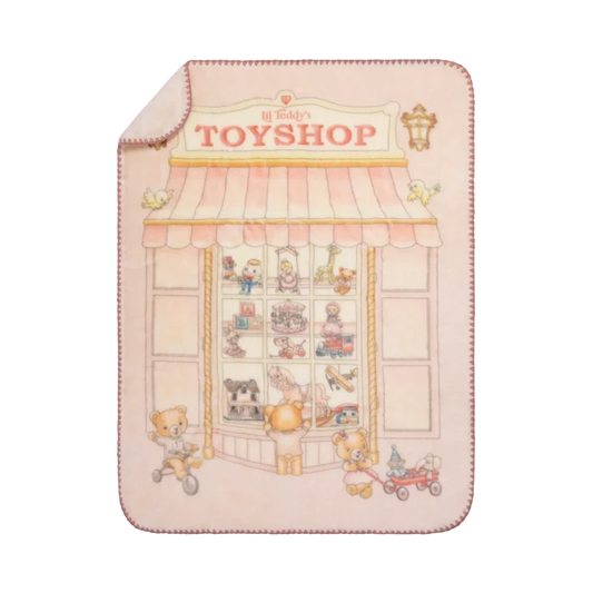 blanket toyshop fur  - sugary pink