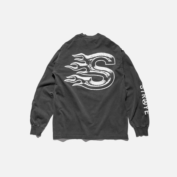 STRAYE BLAZE - FADED BLACK | BACK