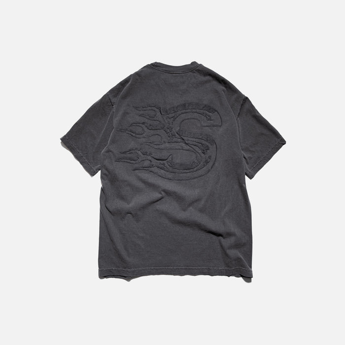 STRAYE BLAZE S/S - FADED BLACK / BACK