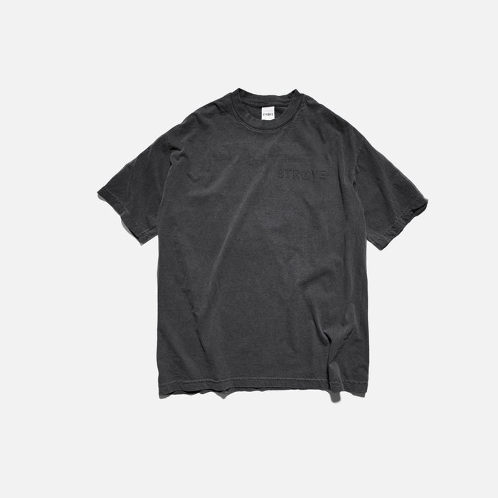 STRAYE BLAZE S/S - FADED BLACK / FRONT