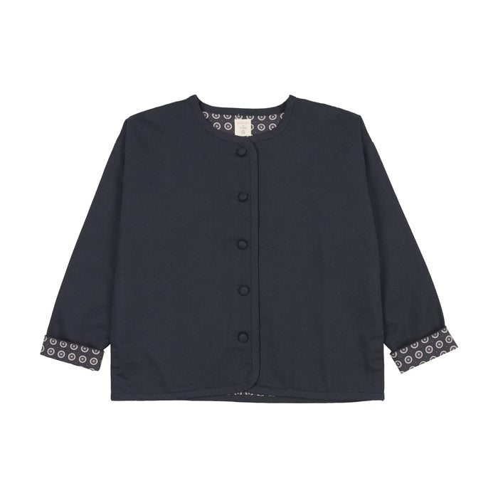 blazer home garden single breasted - navy