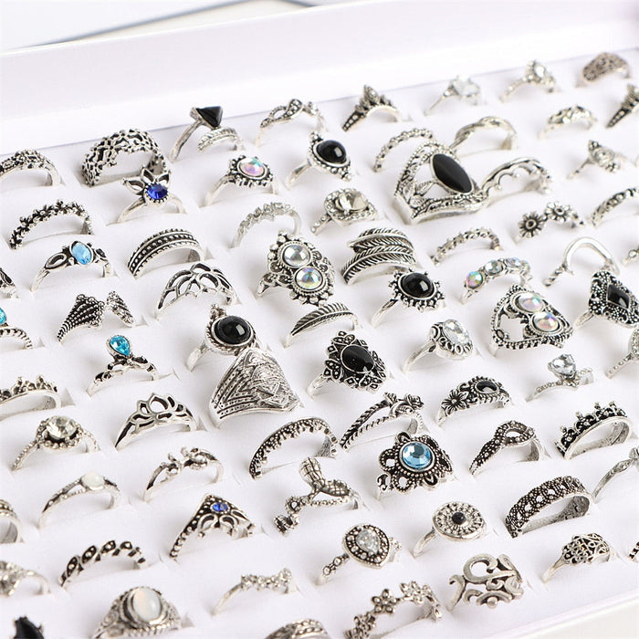 Bohemian Knuckle Rings Set