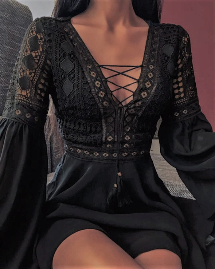 Boho Chic Lace Dress