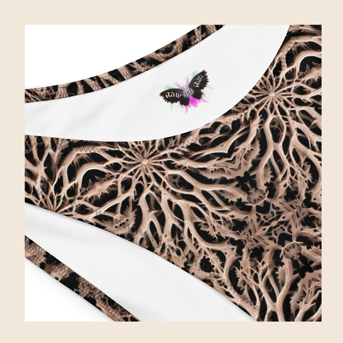 Bones Brownish Recycled Bandeau Bikini