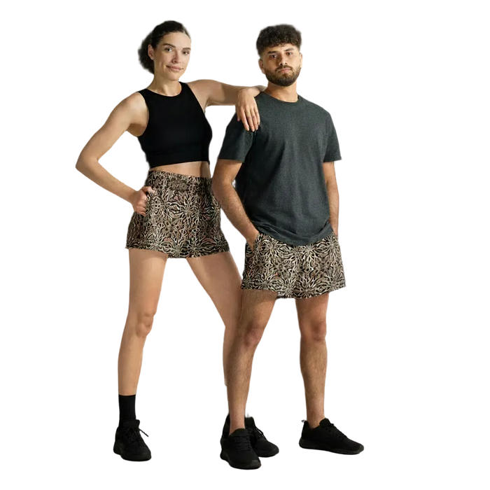 Bones Print All-Over Print Unisex Athletic Shorts — Eco-Friendly Festival & Activewear