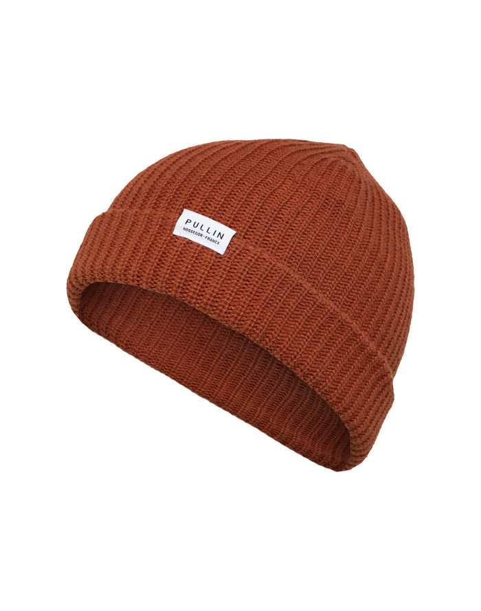 bonnet brown PULLIN en acrylic