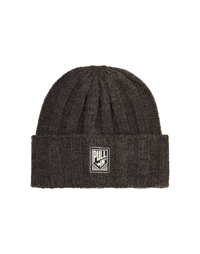bonnet heatherblack PULLIN en acrylic