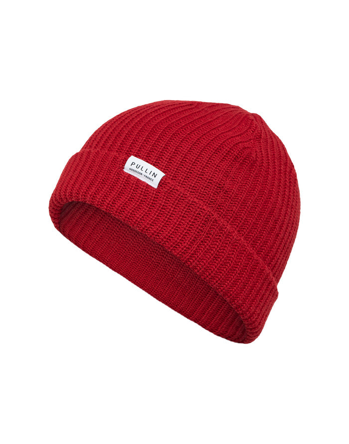 bonnet red PULLIN en acrylic