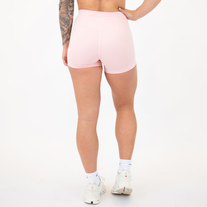 Strawberry Cream Boost Short 4" - No Front Seam - High Rise by FLEO - 6