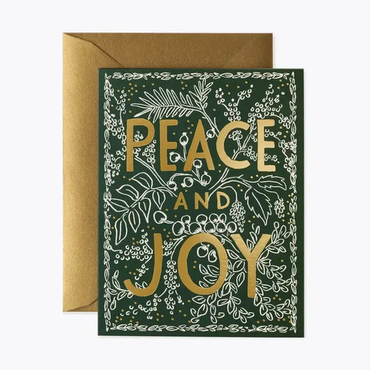 (BOXED SET) Evergreen Peace Card