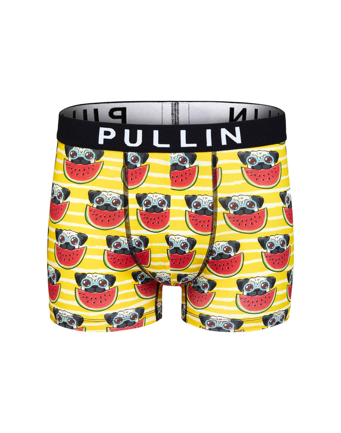 boxer court dogmelon PULLIN en lycra