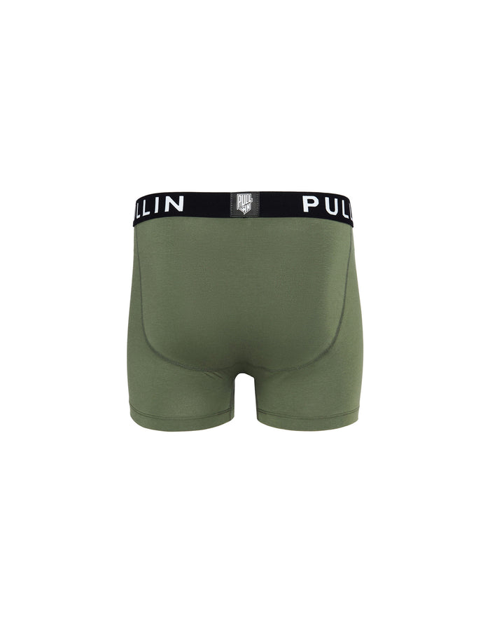 boxer court lycra leaf PULLIN en lycra