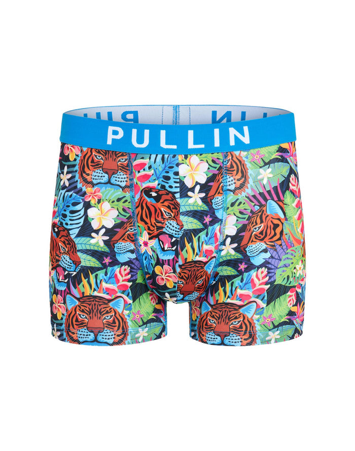 boxer court tigerblue PULLIN en lycra