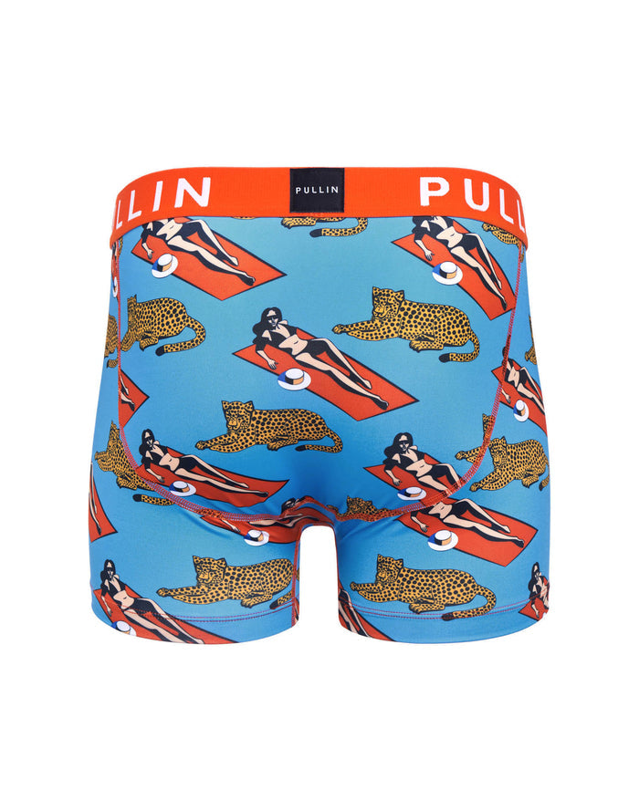 boxer court tigerbronz PULLIN en lycra