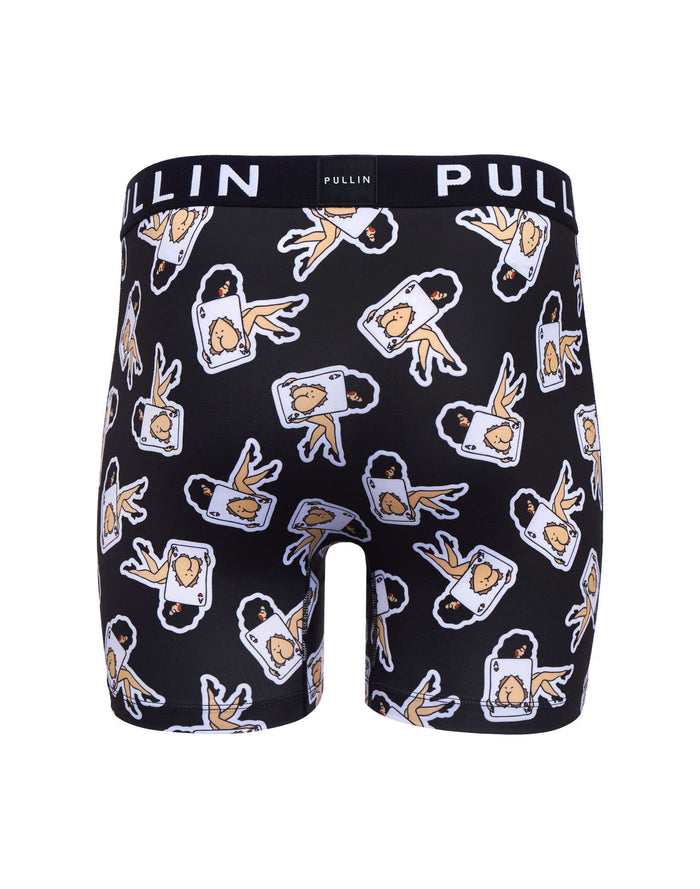boxer long assdecoeur PULLIN en lycra