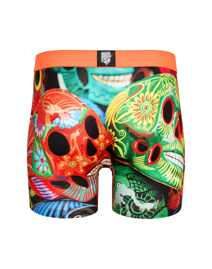 boxer long calaveras2 PULLIN en lycra