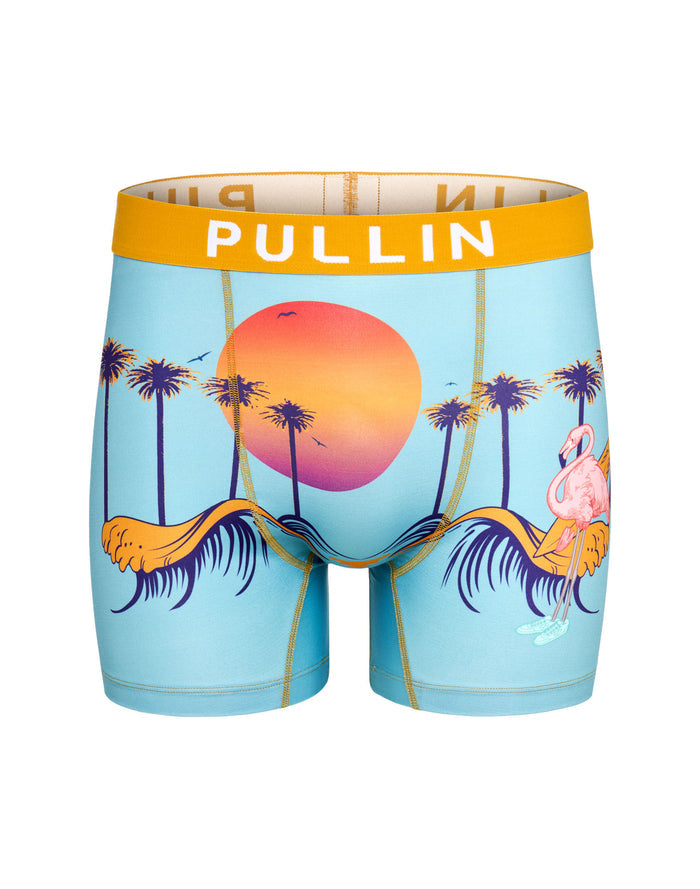 boxer long flamingos PULLIN en lycra